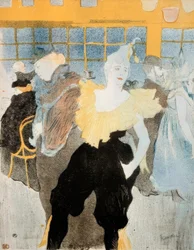 Die Clownesse im Moulin Rouge