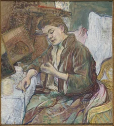 Madame Favre bei ihrer Toilette, 1891