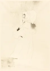 Miss May Belfort, große Platte, 1895