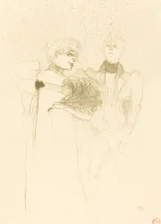 Mlle. Lender in "Madame Satan"