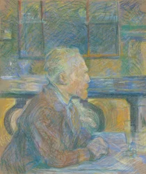 Porträt von Vincent van Gogh, 1887