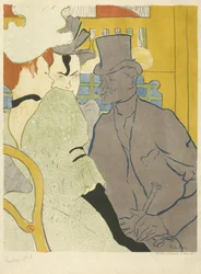 Der Engländer im Moulin Rouge, 1892