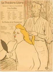 Der Friseur - Programm für das Théâtre-Libre
