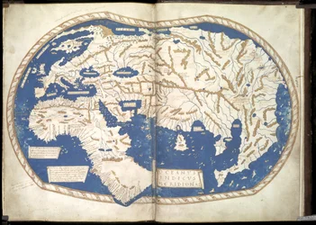 Weltkarte, ca. 1490