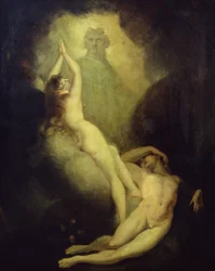 Die Erschaffung Evas aus Miltons Paradise Lost VIII