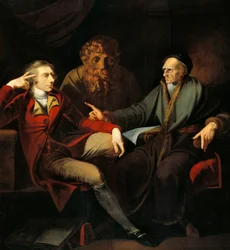 Der Künstler im Gespräch mit Johann Jakob Bodmer