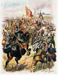 Harolds letzter Stand, Illustration aus 
