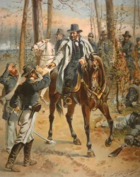 General Grant in der Wilderness-Kampagne, 5. Mai 1864