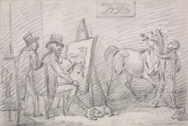 Das Atelier des Künstlers