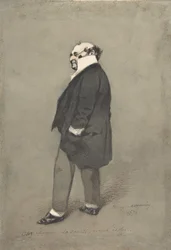 Der Gesellschaftsmann Monsieur Joseph Prudhomme, 1874