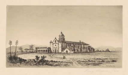 Mission San Luis Rey de Francia, 1883