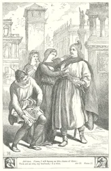 Die Komödie der Irrungen (Gravur)