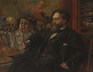 Porträt von James Ensor