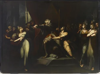 Lear verbannt Cordelia
