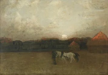 Das Stoppelfeld, ca. 1909