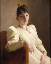 Porträt einer jungen Dame
