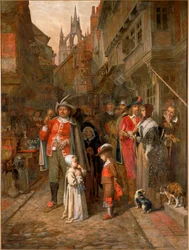 Das verlorene Kind, um 1870