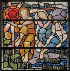 O Sonne und Mond (Detail)