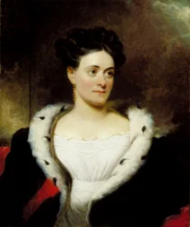 Porträt von Mrs. James W. Wallack