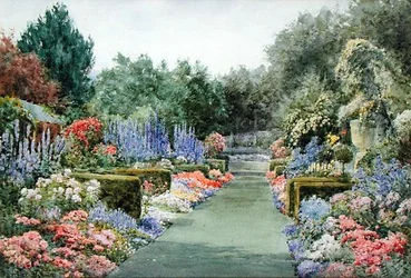 Ein Sommergarten