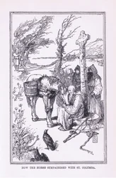 Wie das Pferd mit St. Kolumba mitfühlte, 1912