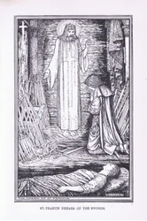 St. Franziskus träumt von den Schwertern, 1912