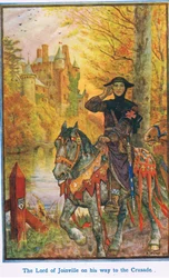 Der Herr von Joinville auf dem Weg zu den Kreuzzügen