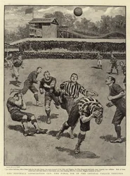Der FA Cup, das Endspiel im Crystal Palace Grounds