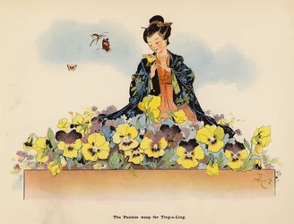 Illustration für Die Abenteuer einer japanischen Puppe