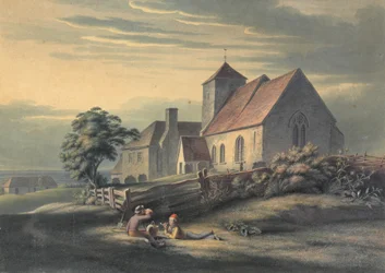 Ore Kirche und Haus