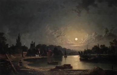 Twickenham im Mondlicht, 1835