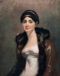 Miss De Vismes, um 1795
