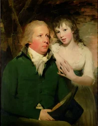 Sir Alexander Don mit seiner Tochter Elizabeth