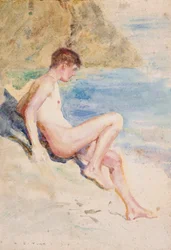 Der Badende, 1910