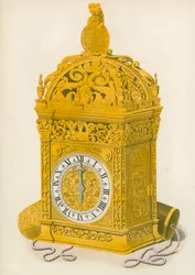 Uhr, präsentiert von Heinrich VIII. an Anne Boleyn, 1533