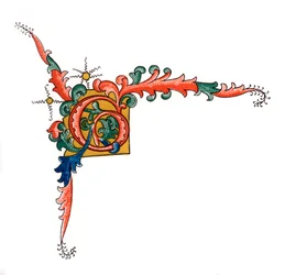 Initialbuchstabe G, 1843