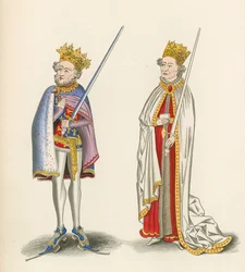 König Johann und König Heinrich I., um 1440