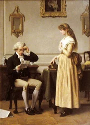 Die Abrechnung der Schneiderin