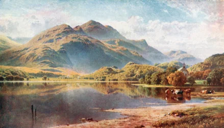 Loch Achray, die Trossachs, Perthshire