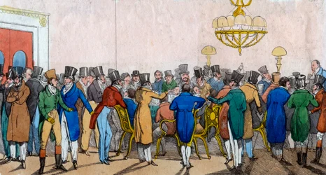 Bobs erste Einführung ins Glücksspiel, eine moderne Hölle, ca. 1821