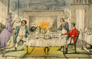 Mr. Jorrockss Jagdfrühstück: eine schreckliche Überraschung, 1838