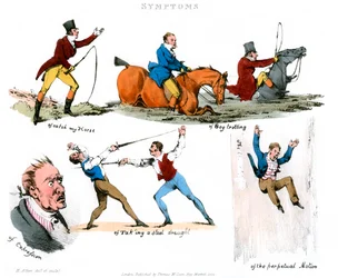 Symptome des Amüsiertseins, 1822
