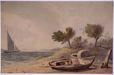 In der Nähe von Battersea, London, 1818