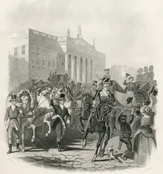 Staatsbesuch von Georg IV. in Irland, 12. August 1821, aus 
