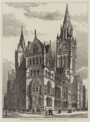 Manchester Illustrated, das neue Rathaus
