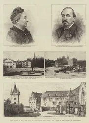 Der Tod von HH dem Herzog von Sachsen-Coburg und Gotha, KG, Ansichten im Herzogtum Sachsen-Coburg