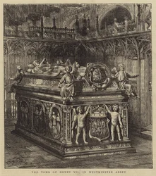 Das Grab von Heinrich VII. in der Westminster Abbey