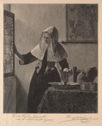 Junge Frau am Fenster, 1907