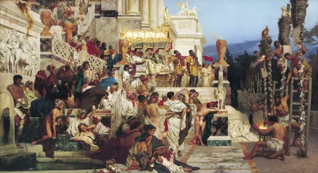Leuchtfeuer des Christentums, Neros Fackeln