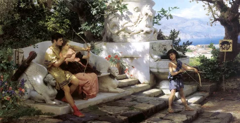 Eine gefährliche Lektion, 1886.